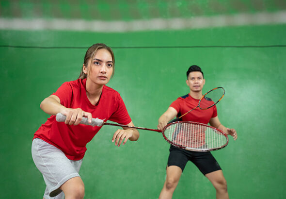 badminton pemula
